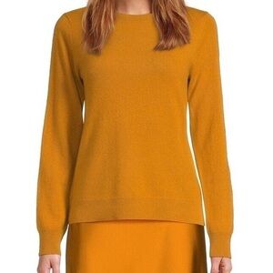 ANTONIO MELANI Orange Crew Neck Sweater